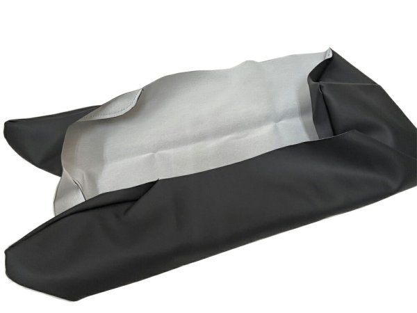 画像2: Cifmo(シフモ) GSR250(GJ55D)(2012-2017) シートカバー 黒 張替タイプ 安心の日本製 高品質 シートリペア CIF-78253 【送料無料 一部地域除く】 (2)