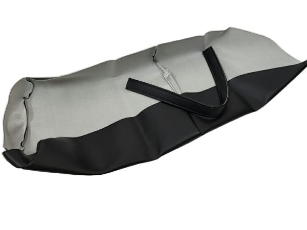 画像2: Cifmo(シフモ) SRX400(3VN1-5)1990-1996/SRX600(3SX1/3SX2)1990-1991 黒 (張替) シートカバー  張替タイプ 安心の日本製 高品質 シートリペア CIF-81741 【送料無料 一部地域除く】 (2)