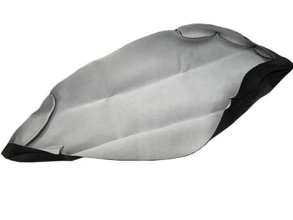 画像2: Cifmo(シフモ) KLX125(LX125C) Dトラッカー125(LX125D 09-16) シートカバー 黒 張替タイプ 安心の日本製 高品質 シートリペア CIF-82120 【送料無料 一部地域除く】 (2)