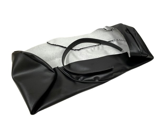 画像2: Cifmo(シフモ) エストレヤ250(BJ250A 14-17) BJ250　LEF/LEFA/LFF/LFFA/LGF/LGFA/LHF/LHFA/LHFB シートカバー 黒 張替タイプ 安心の日本製 高品質 シートリペア CIF-82199 【送料無料 一部地域除く】 (2)