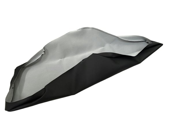 画像2: Cifmo(シフモ) TS125R(SF15A) シートカバー 黒 張替タイプ 安心の日本製 高品質 シートリペア CIF-82311 【送料無料 一部地域除く】 (2)