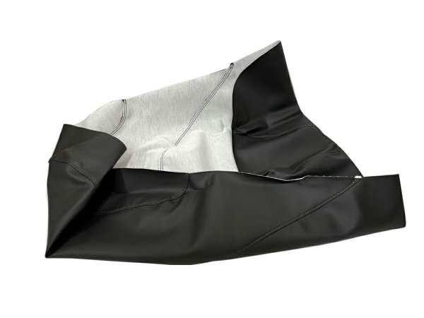 画像2: Cifmo(シフモ) バーグマン200(CH41A 14-21) シートカバー 黒 張替タイプ 安心の日本製 高品質 シートリペア CIF-82359 【送料無料 一部地域除く】 (2)