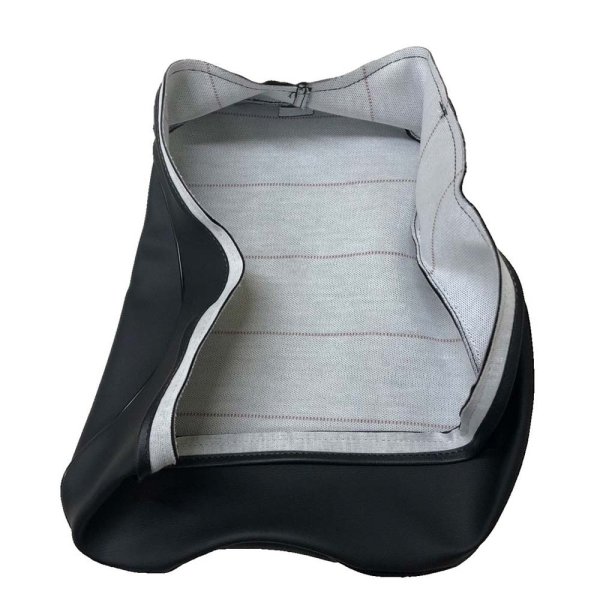 画像2: Cifmo(シフモ) カブ(C50) シートカバー 黒 張替タイプ 安心の日本製 高品質 シートリペア CIF-70202 【送料無料 一部地域除く】 (2)