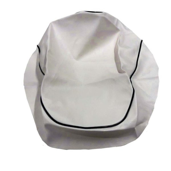 画像4: Cifmo(シフモ) スーパーディオ(AF27) シートカバー 白カバー 黒パイピング 張替タイプ 安心の日本製 高品質 シートリペア CIF-70332 【送料無料 一部地域除く】 (4)