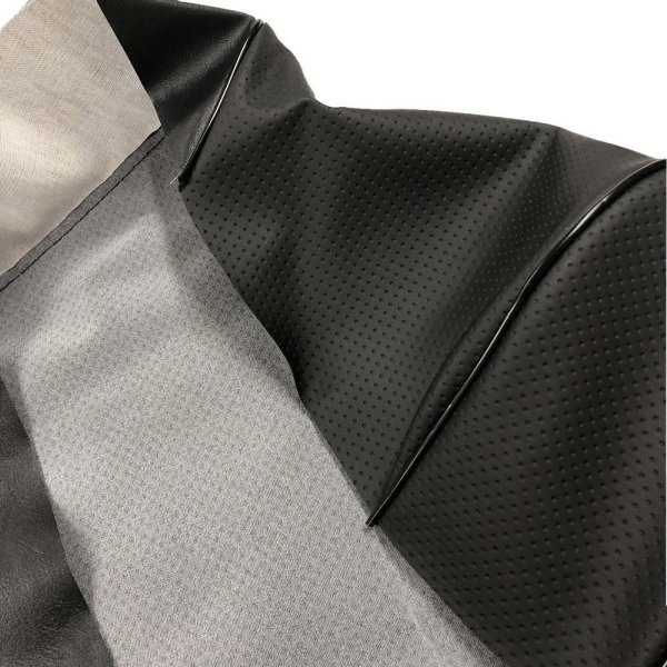 画像2: Cifmo(シフモ) ライブディオZX(AF35) シートカバー 黒エンボス 張替タイプ 安心の日本製 高品質 シートリペア CIF-70462 【送料無料 一部地域除く】 (2)