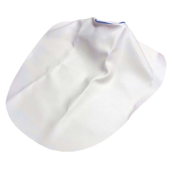 画像2: Cifmo(シフモ) スマートディオ(AF56) シートカバー 白カバー 青パイピング 張替タイプ 安心の日本製 高品質 シートリペア CIF-70646 【送料無料 一部地域除く】 (2)