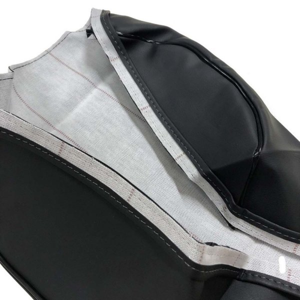 画像2: Cifmo(シフモ) モトラ(AD05) シートカバー 黒 張替タイプ 安心の日本製 高品質 シートリペア CIF-70981 【送料無料 一部地域除く】 (2)