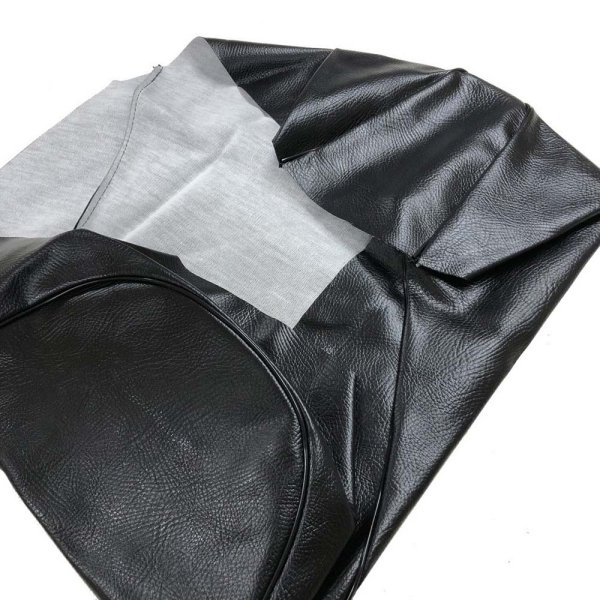 画像2: Cifmo(シフモ) スペイシー125(JF04)メットイン  シートカバー 黒 張替タイプ 安心の日本製 高品質 シートリペア CIF-71353 【送料無料 一部地域除く】 (2)