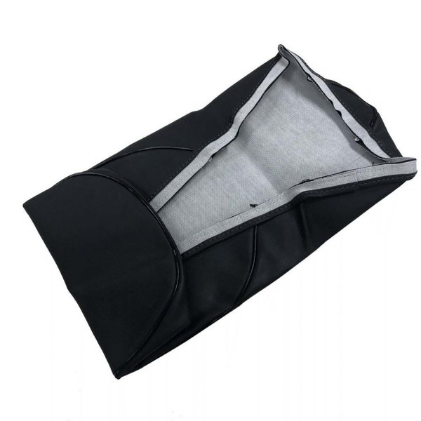 画像2: Cifmo(シフモ) タイカブ100 小 Wシートタイプ(55cm) シートカバー 黒 張替タイプ 安心の日本製 高品質 シートリペア CIF-71858 【送料無料 一部地域除く】 (2)