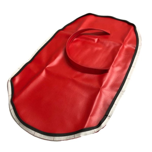 画像2: Cifmo(シフモ) VT250FE(MC08) シートカバー 赤 張替タイプ 安心の日本製 高品質 シートリペア CIF-72046 【送料無料 一部地域除く】 (2)