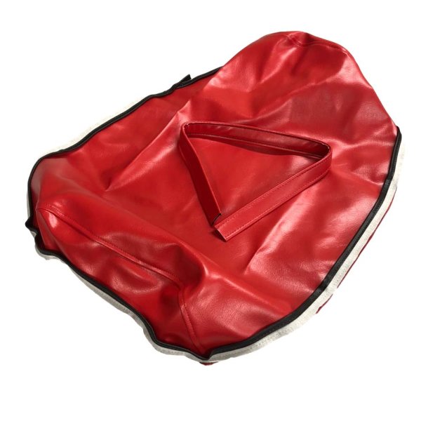 画像2: Cifmo(シフモ) XL250R (MD03) シートカバー 赤 張替タイプ 安心の日本製 高品質 シートリペア CIF-72114 【送料無料 一部地域除く】 (2)