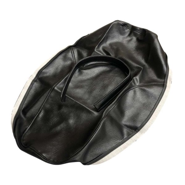 画像2: Cifmo(シフモ) クラブマン2型(MC10) シートカバー 黒 張替タイプ 安心の日本製 高品質 シートリペア CIF-72206 【送料無料 一部地域除く】 (2)