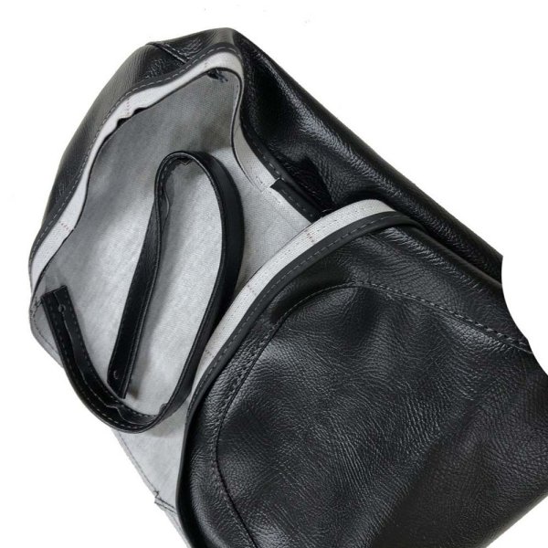 画像2: Cifmo(シフモ) クラブマン4型(MC10) シートカバー 黒 張替タイプ 安心の日本製 高品質 シートリペア CIF-72213 【送料無料 一部地域除く】 (2)