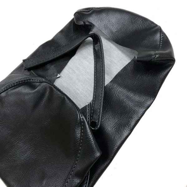 画像2: Cifmo(シフモ) クラブマン5型(MC10) シートカバー 黒 張替タイプ 安心の日本製 高品質 シートリペア CIF-72220 【送料無料 一部地域除く】 (2)