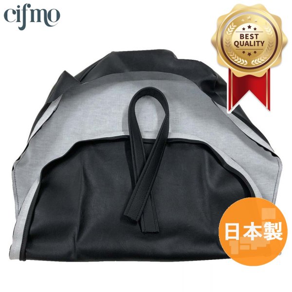 画像3: Cifmo(シフモ) CB400SF 初期型1枚もの(NC31) シートカバー 黒 張替タイプ 安心の日本製 高品質 シートリペア CIF-72381 【送料無料 一部地域除く】 (3)