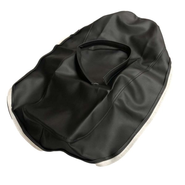 画像2: Cifmo(シフモ) CBX400F(NC07) シートカバー 黒 張替タイプ 安心の日本製 高品質 シートリペア CIF-72428 【送料無料 一部地域除く】 (2)