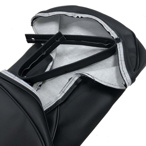 画像2: Cifmo(シフモ) CB750F(RC04)FA  シートカバー 黒 張替タイプ 安心の日本製 高品質 シートリペア CIF-72466 【送料無料 一部地域除く】 (2)