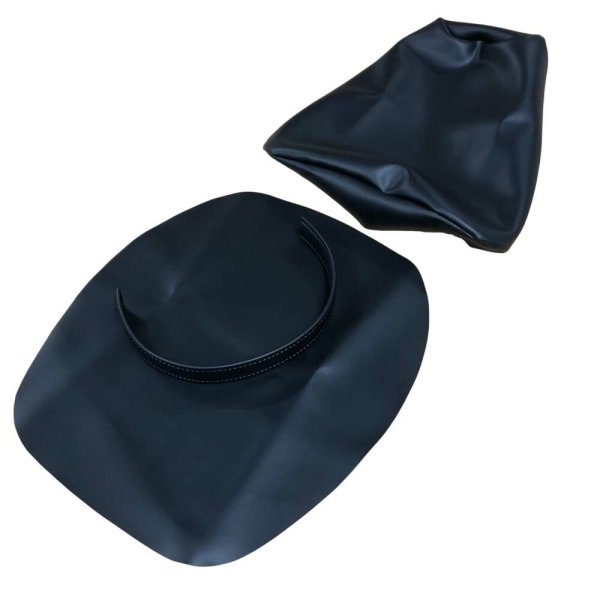 画像2: Cifmo(シフモ) CB250R(MC19) シートカバー 黒 張替タイプ 安心の日本製 高品質 シートリペア CIF-72619 【送料無料 一部地域除く】 (2)