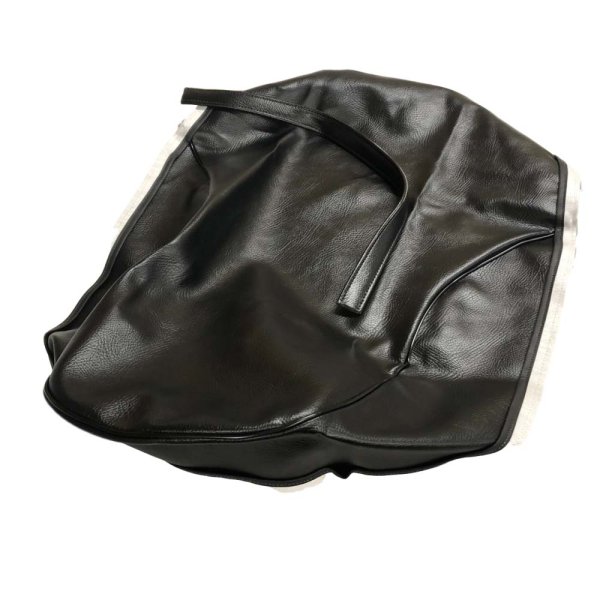 画像2: Cifmo(シフモ) CB250T ホーク  シートカバー 黒 張替タイプ 安心の日本製 高品質 シートリペア CIF-72640 【送料無料 一部地域除く】 (2)