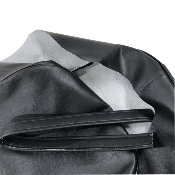 画像4: Cifmo(シフモ) CB400SS(NC41) シートカバー 黒 張替タイプ 安心の日本製 高品質 シートリペア CIF-72817 【送料無料 一部地域除く】 (4)