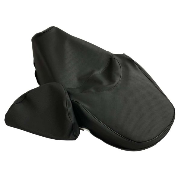 画像2: Cifmo(シフモ) フォルツァ(MF06)エンボス生地 シートカバー 黒 張替タイプ 安心の日本製 高品質 シートリペア CIF-75344 【送料無料 一部地域除く】 (2)