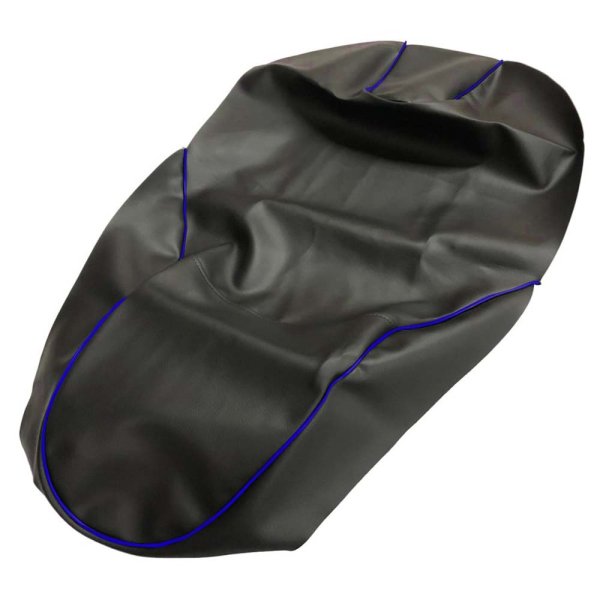 画像2: Cifmo(シフモ) PCX125(JF56)/150(KF18) シートカバー 黒カバー 青パイピング 張替タイプ 安心の日本製 高品質 シートリペア CIF-74873 【送料無料 一部地域除く】 (2)