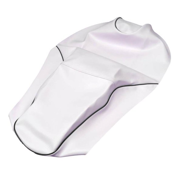 画像2: Cifmo(シフモ) PCX125(JF56)/150(KF18) シートカバー 白カバー 黒パイピング 張替タイプ 安心の日本製 高品質 シートリペア CIF-74880 【送料無料 一部地域除く】 (2)