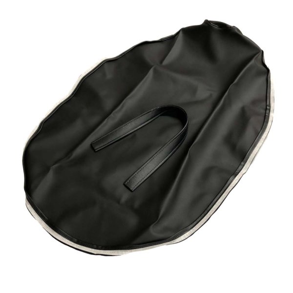 画像2: Cifmo(シフモ) スペイシー125　ストライカー(JF02) シートカバー 黒 張替タイプ 安心の日本製 高品質 シートリペア CIF-75207 【送料無料 一部地域除く】 (2)