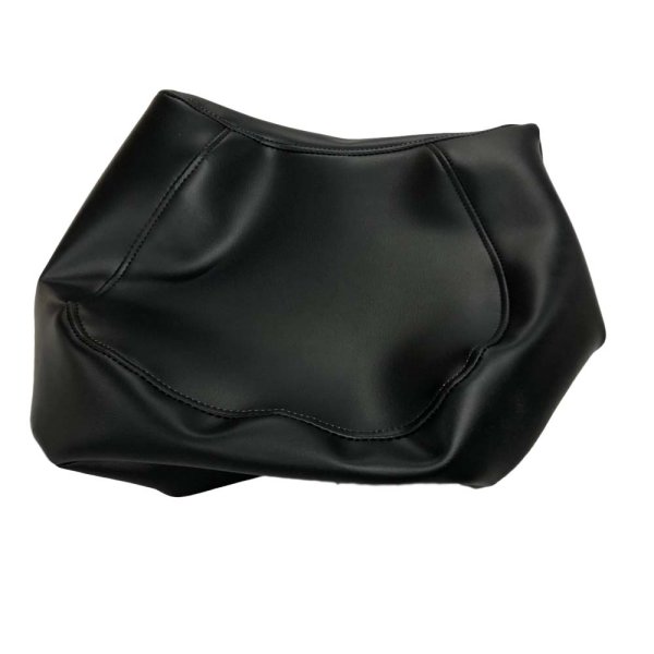 画像4: Cifmo(シフモ) PS250 後のみ　(タンデムシート専用) シートカバー 黒 張替タイプ 安心の日本製 高品質 シートリペア CIF-75627 【送料無料 一部地域除く】 (4)