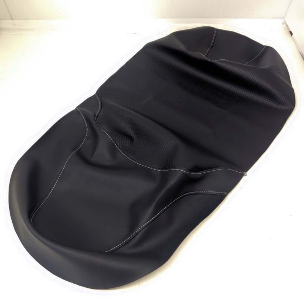 画像2: Cifmo(シフモ) ADV160(KF54 23年) シートカバー 黒/エンボスス黒ツートン仕様/ステッチグレー 張替タイプ 安心の日本製 高品質 シートリペア CIF-82014 【送料無料 一部地域除く】 (2)