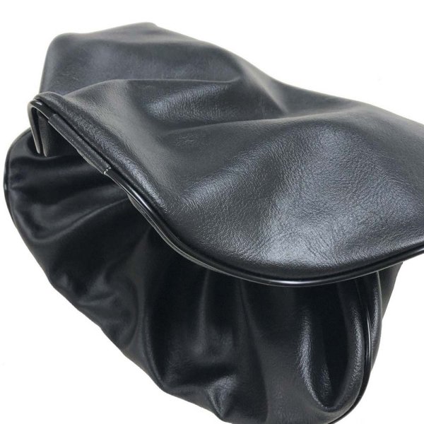 画像2: Cifmo(シフモ) カブ(C50) シートカバー 黒  被せタイプ 安心の日本製 高品質 シートリペア CIF-72923 【送料無料 一部地域除く】 (2)