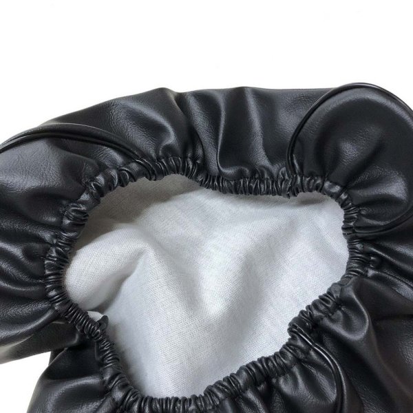 画像2: Cifmo(シフモ) リトルカブ(C50) シートカバー 黒  被せタイプ 安心の日本製 高品質 シートリペア CIF-72930 【送料無料 一部地域除く】 (2)