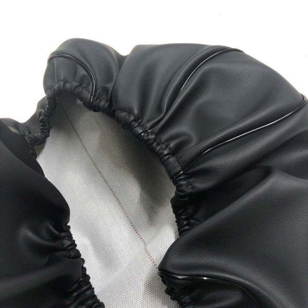 画像2: Cifmo(シフモ) ディオフィット(AF27) シートカバー 黒  被せタイプ 安心の日本製 高品質 シートリペア CIF-73388 【送料無料 一部地域除く】 (2)