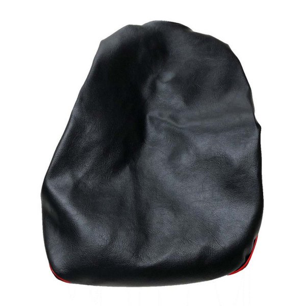 画像2: Cifmo(シフモ) トゥデイ(AF61) シートカバー 黒カバー 赤パイピング  被せタイプ 安心の日本製 高品質 シートリペア CIF-73449 【送料無料 一部地域除く】 (2)