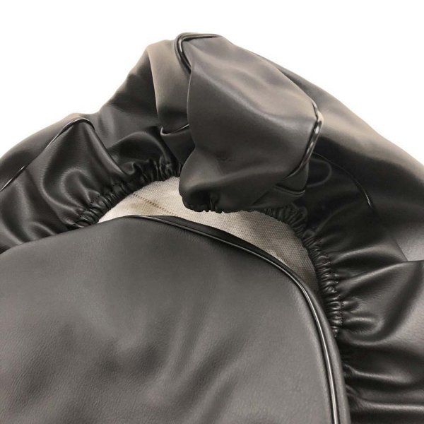 画像2: Cifmo(シフモ) リード50メットイン(AF20) シートカバー 黒  被せタイプ 安心の日本製 高品質 シートリペア CIF-73647 【送料無料 一部地域除く】 (2)