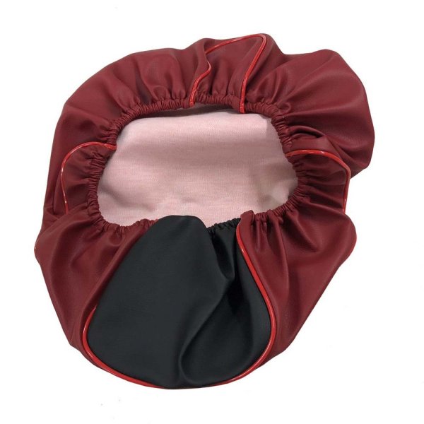 画像2: Cifmo(シフモ) リード50SS(AF48) シートカバー 黒/赤  被せタイプ 安心の日本製 高品質 シートリペア CIF-73661 【送料無料 一部地域除く】 (2)