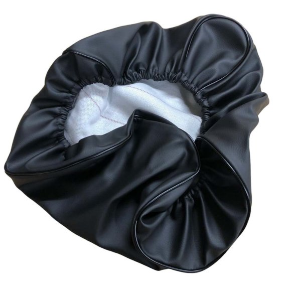 画像2: Cifmo(シフモ) リード100(JF06) シートカバー 黒  被せタイプ 安心の日本製 高品質 シートリペア CIF-73692 【送料無料 一部地域除く】 (2)