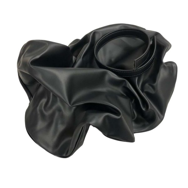 画像2: Cifmo(シフモ) フリーウェイ250(MF03)メットインタイプ シートカバー 黒 被せタイプ 安心の日本製 高品質 シートリペア CIF-75337 【送料無料 一部地域除く】 (2)