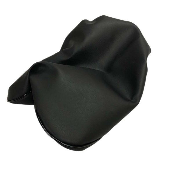 画像2: Cifmo(シフモ) プレスカブ　(AA01) シートカバー 黒 被せタイプ 安心の日本製 高品質 シートリペア CIF-74538 【送料無料 一部地域除く】 (2)