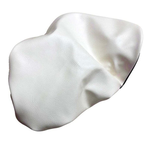 画像2: Cifmo(シフモ) タクト　4ST (AF75) シートカバー 白カバー 黒パイピング 被せタイプ 安心の日本製 高品質 シートリペア CIF-74187 【送料無料 一部地域除く】 (2)