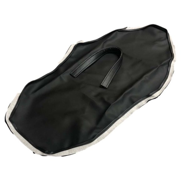 画像2: Cifmo(シフモ) KLX250 シートカバー 黒 張替タイプ 安心の日本製 高品質 シートリペア CIF-75818 【送料無料 一部地域除く】 (2)