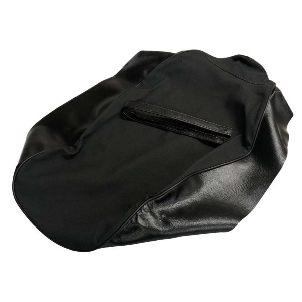 画像2: Cifmo(シフモ) ゼファー400(ZR400C3-7) シートカバー 黒 張替タイプ 安心の日本製 高品質 シートリペア CIF-75887 【送料無料 一部地域除く】 (2)