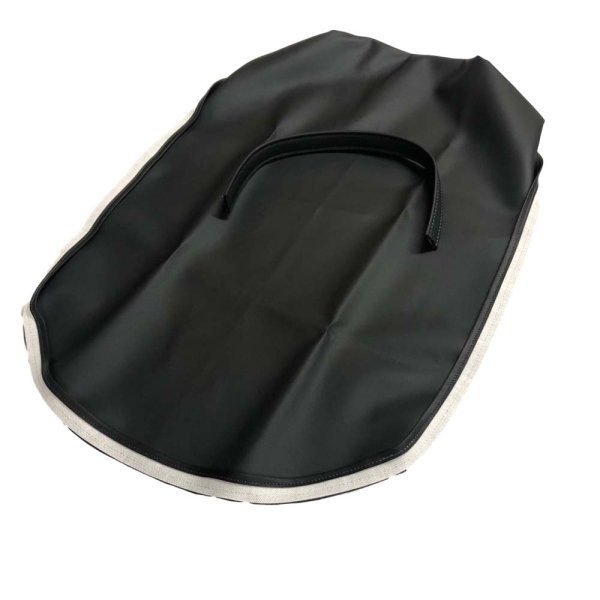 画像2: Cifmo(シフモ) GPZ900R ニンジャ シートカバー 黒 張替タイプ 安心の日本製 高品質 シートリペア CIF-75917 【送料無料 一部地域除く】 (2)