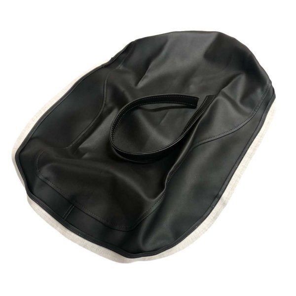 画像2: Cifmo(シフモ) GPZ750 シートカバー 黒 張替タイプ 安心の日本製 高品質 シートリペア CIF-76099 【送料無料 一部地域除く】 (2)