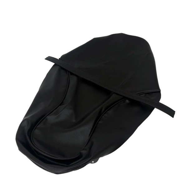 画像4: Cifmo(シフモ) エストレヤ250(BJ250A 14-17) BJ250　LEF/LEFA/LFF/LFFA/LGF/LGFA/LHF/LHFA/LHFB シートカバー 黒 張替タイプ 安心の日本製 高品質 シートリペア CIF-82199 【送料無料 一部地域除く】 (4)