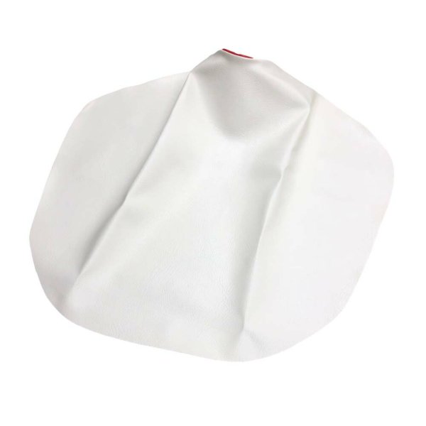 画像2: Cifmo(シフモ) セピア(CA1EA) シートカバー 白カバー 赤パイピング 張替タイプ 安心の日本製 高品質 シートリペア CIF-76471 【送料無料 一部地域除く】 (2)