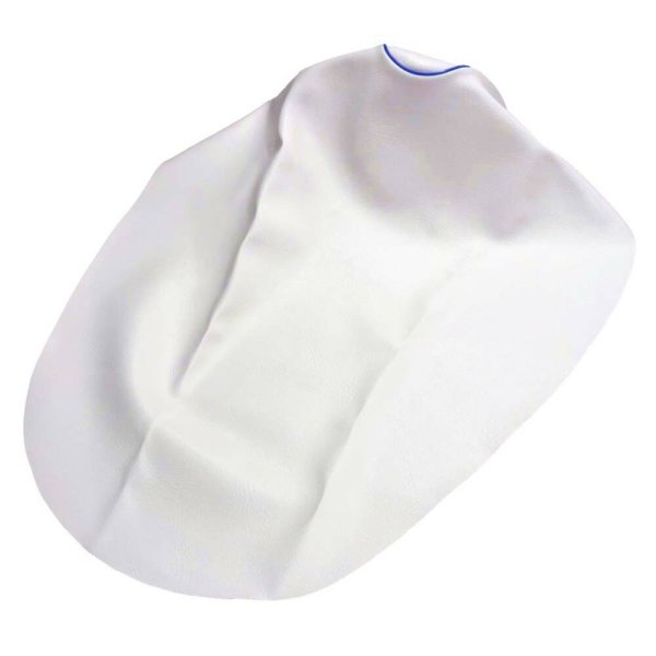 画像2: Cifmo(シフモ) レッツ(CA1KA)(給油口タンク中仕様) シートカバー 白カバー 青パイピング 張替タイプ 安心の日本製 高品質 シートリペア CIF-76709 【送料無料 一部地域除く】 (2)