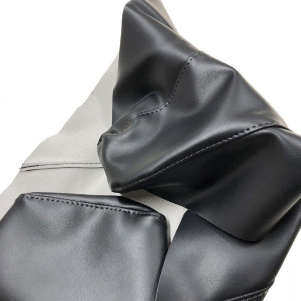 画像2: Cifmo(シフモ) DR250R(SJ45A) シートカバー 黒 張替タイプ 安心の日本製 高品質 シートリペア CIF-77034 【送料無料 一部地域除く】 (2)