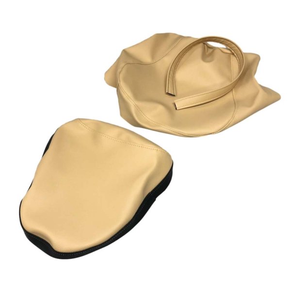 画像2: Cifmo(シフモ) ボルディー (NJ47A)前後セット シートカバー ベージュ 張替タイプ 安心の日本製 高品質 シートリペア CIF-78673 【送料無料 一部地域除く】 (2)