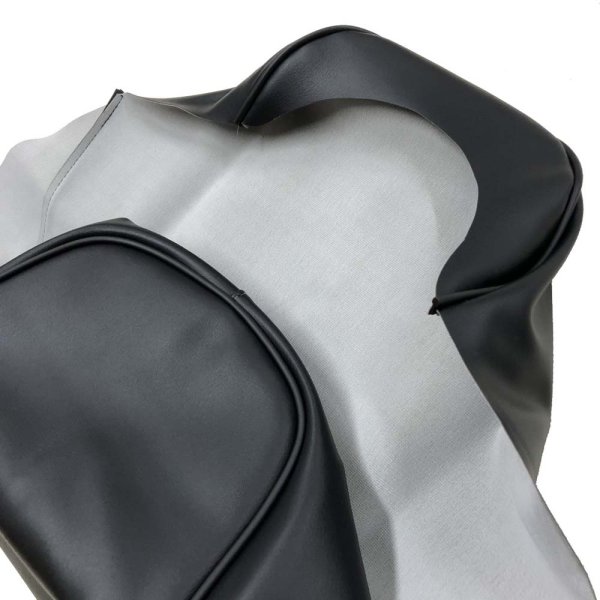 画像2: Cifmo(シフモ) イナズマ400(GK7BA) シートカバー 黒 張替タイプ 安心の日本製 高品質 シートリペア CIF-77065 【送料無料 一部地域除く】 (2)